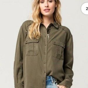 Free People Button Down